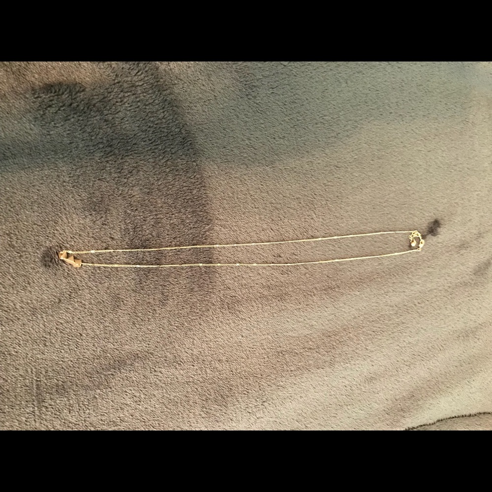 Long simple necklace